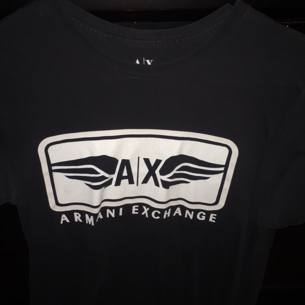 Armani Exchange black t shirt size small